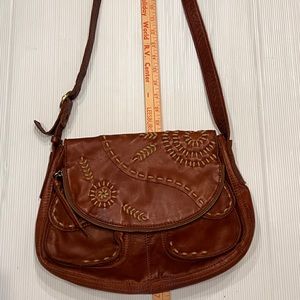 Lucky Brand Leather Crossbody Purse